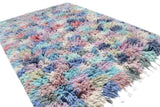 Moroccan Rug Checker shaggy Moroccan Rug Illuminate Collective