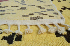 Moroccan Rug Cheetah - Yellow/ Black Morrocan Rug Illuminate Collective