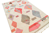 Moroccan Rug Chromatic Charm - Handmade Moroccan Rug with a Colorful New Design - Add a pop of color to your home Illuminate Collective