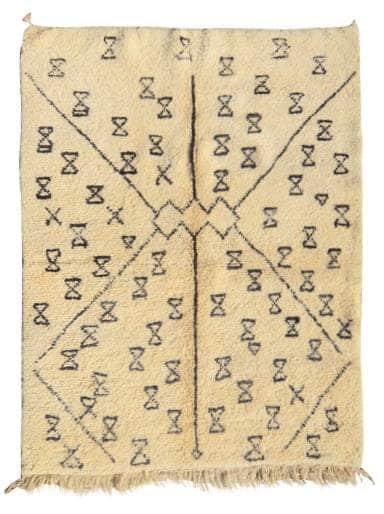 Moroccan Rug Clock Work - New Moroccan Rug - Illuminate Collective Illuminate Collective