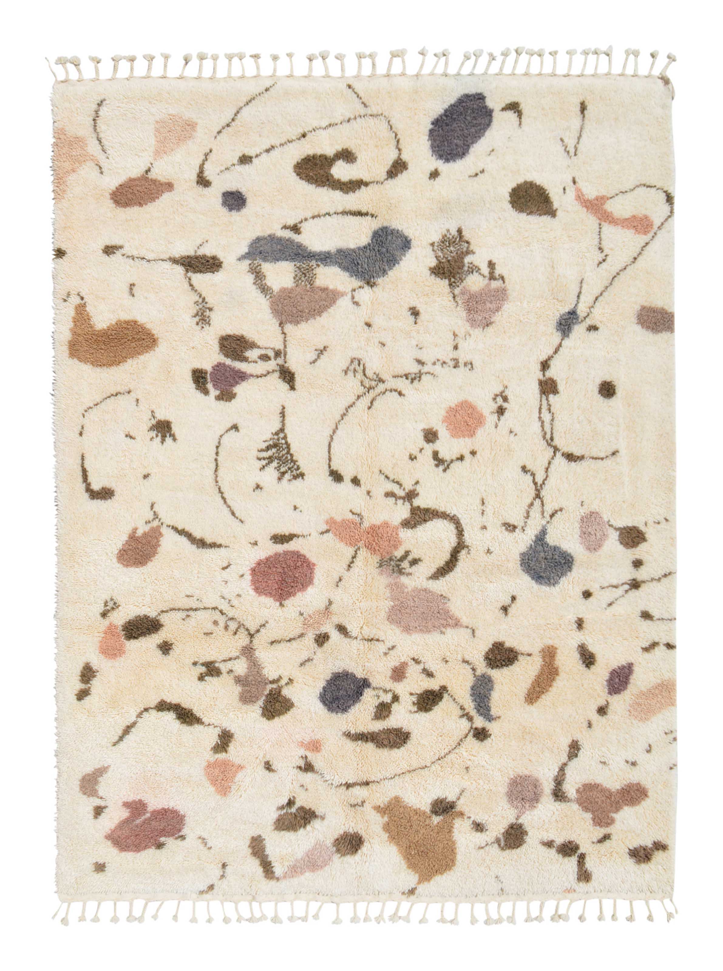 Moroccan Rug Color dots Rug Illuminate Collective