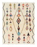Moroccan Rug Colorful Beni Handmade Rug - Add a Pop of Color to Your Home Illuminate Collective