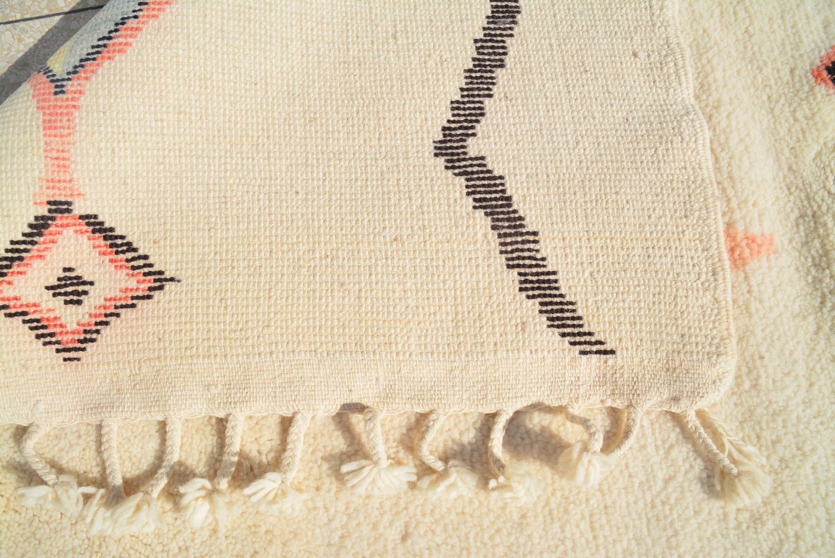 Moroccan Rug Colorful Beni Handmade Rug - Add a Pop of Color to Your Home Illuminate Collective