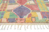 Moroccan Rug Colorful Diamond Rug Illuminate Collective
