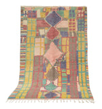 Moroccan Rug Colorful Diamond Rug Illuminate Collective