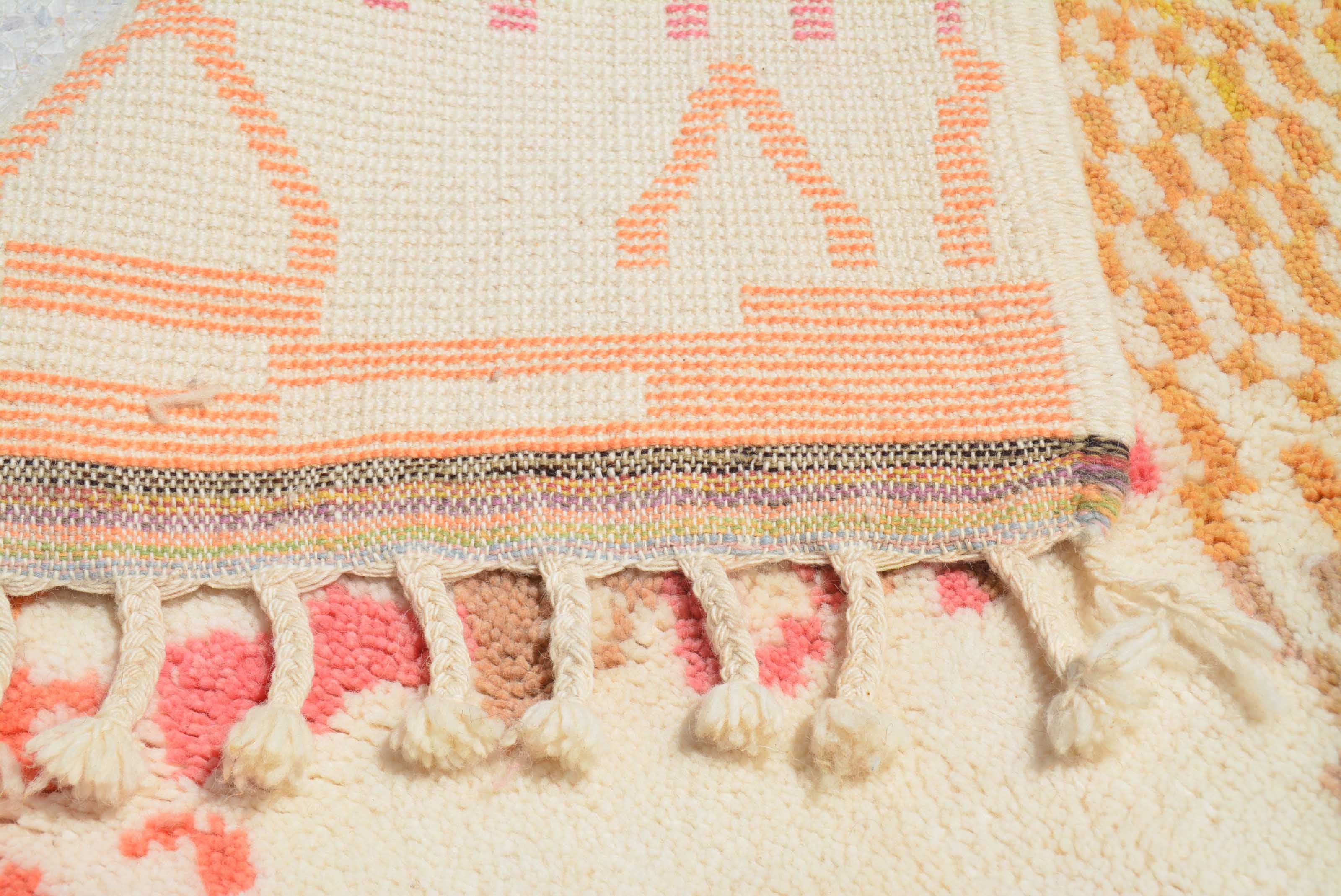 Moroccan Rug Colorful Handmade Rug Illuminate Collective