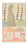 Moroccan Rug Colorful Handmade Rug Illuminate Collective