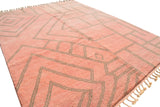 Moroccan Rug Contrast Craze Handmade Moroccan Rug Illuminate Collective