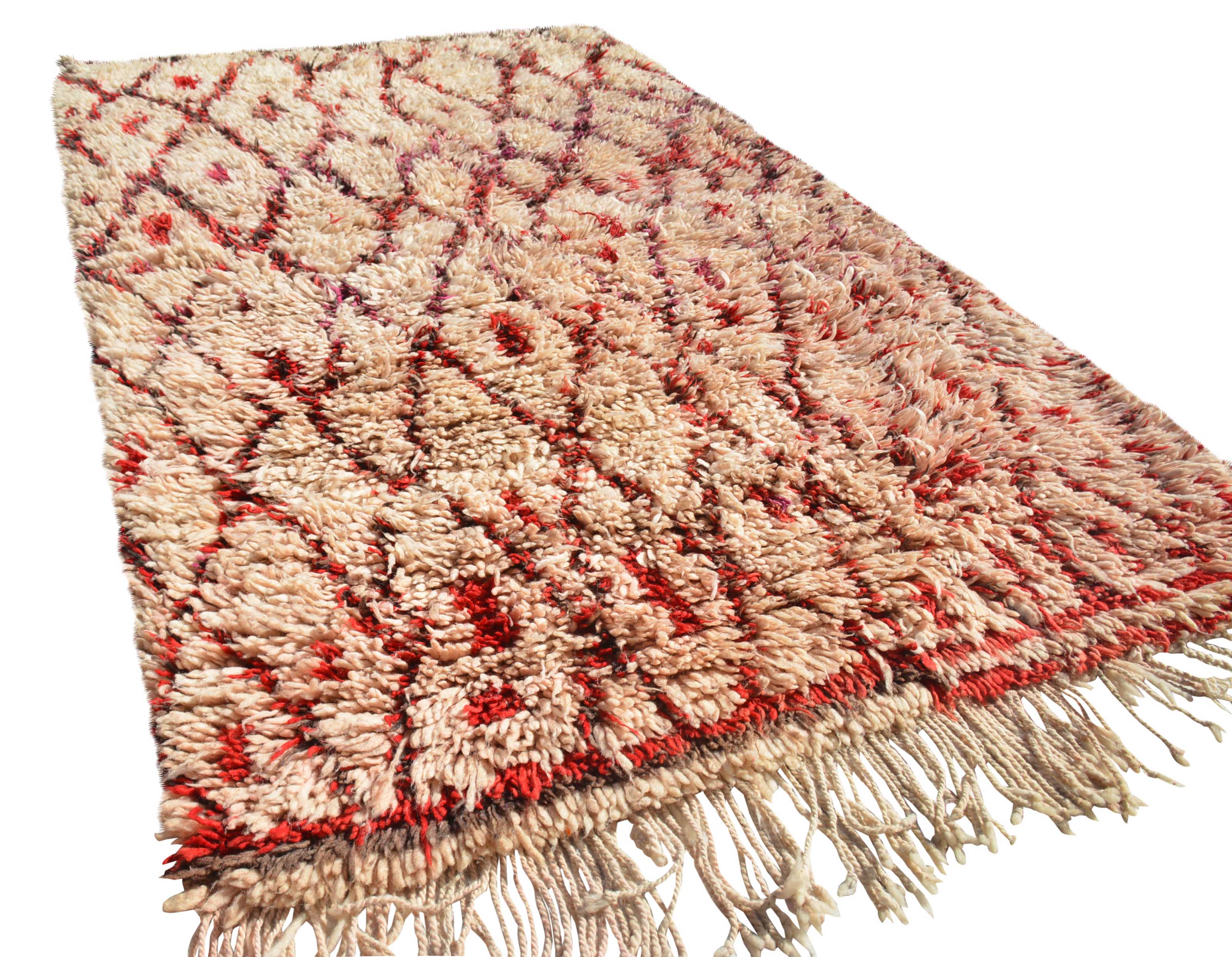 Moroccan Rug Faded Vintage Rugs -Vintage Moroccan Rug - Illuminate Collective Illuminate Collective