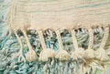 Moroccan Rug Green while shaggy Rug Illuminate Collective