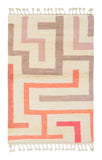Moroccan Rug Handmade Pink Rug Illuminate Collective