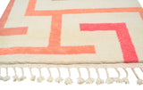 Moroccan Rug Handmade Pink Rug Illuminate Collective