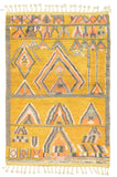 Moroccan Rug Handmade Rugs | Yellow Moroccan Rug Illuminate Collective