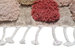 Moroccan Rug High Low Pink Rug Illuminate Collective