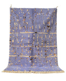 Illuminate Collective handmade Vintage Moroccan Rug 1963 - 5'0" x 7'0" - 1.50m x 2.15m