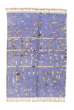 Illuminate Collective handmade Vintage Moroccan Rug 1963 - 5'0" x 7'0" - 1.50m x 2.15m