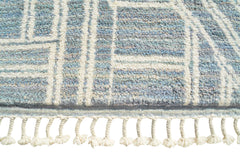 Moroccan Rug Midnight Mirage Handmade Moroccan Rug - Add Elegance to Your Home Decor Illuminate Collective