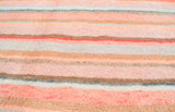 Moroccan Rug Multi color Lines Handmade Rug Illuminate Collective