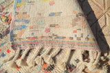 Illuminate Collective handmade Moroccan Rug Gala - 5'6 x 7'4 - 1.68m x 2.23m