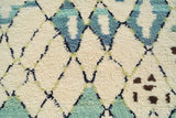Moroccan Rug Peachy Diamonds - Pink Orange Diamond Handmade Rug - Add a touch of elegance to your home Illuminate Collective