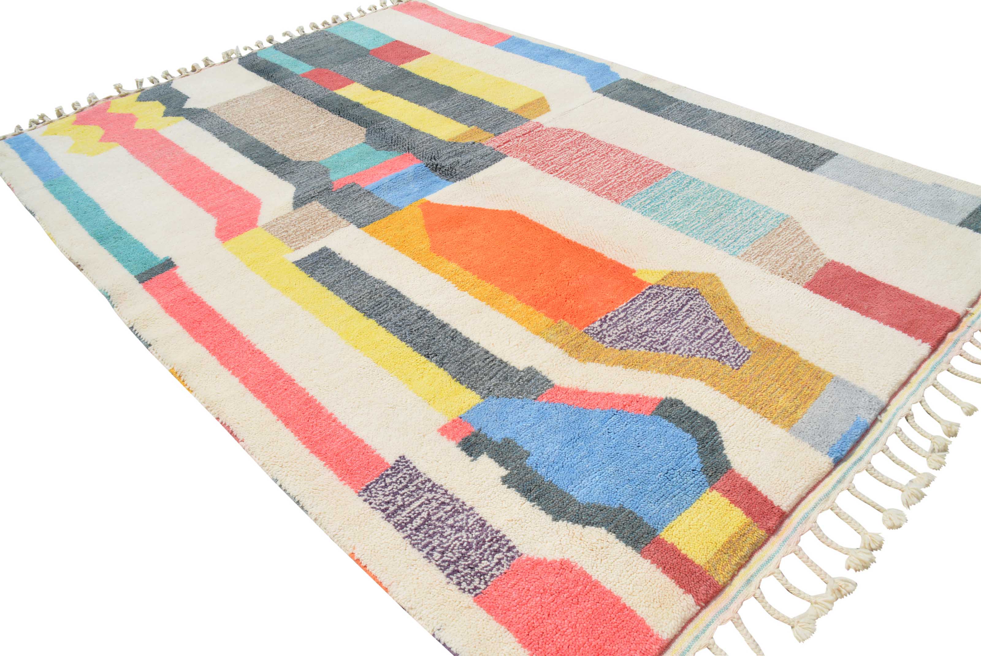 Moroccan Rug Perla Handmade Moroccan rug Illuminate Collective