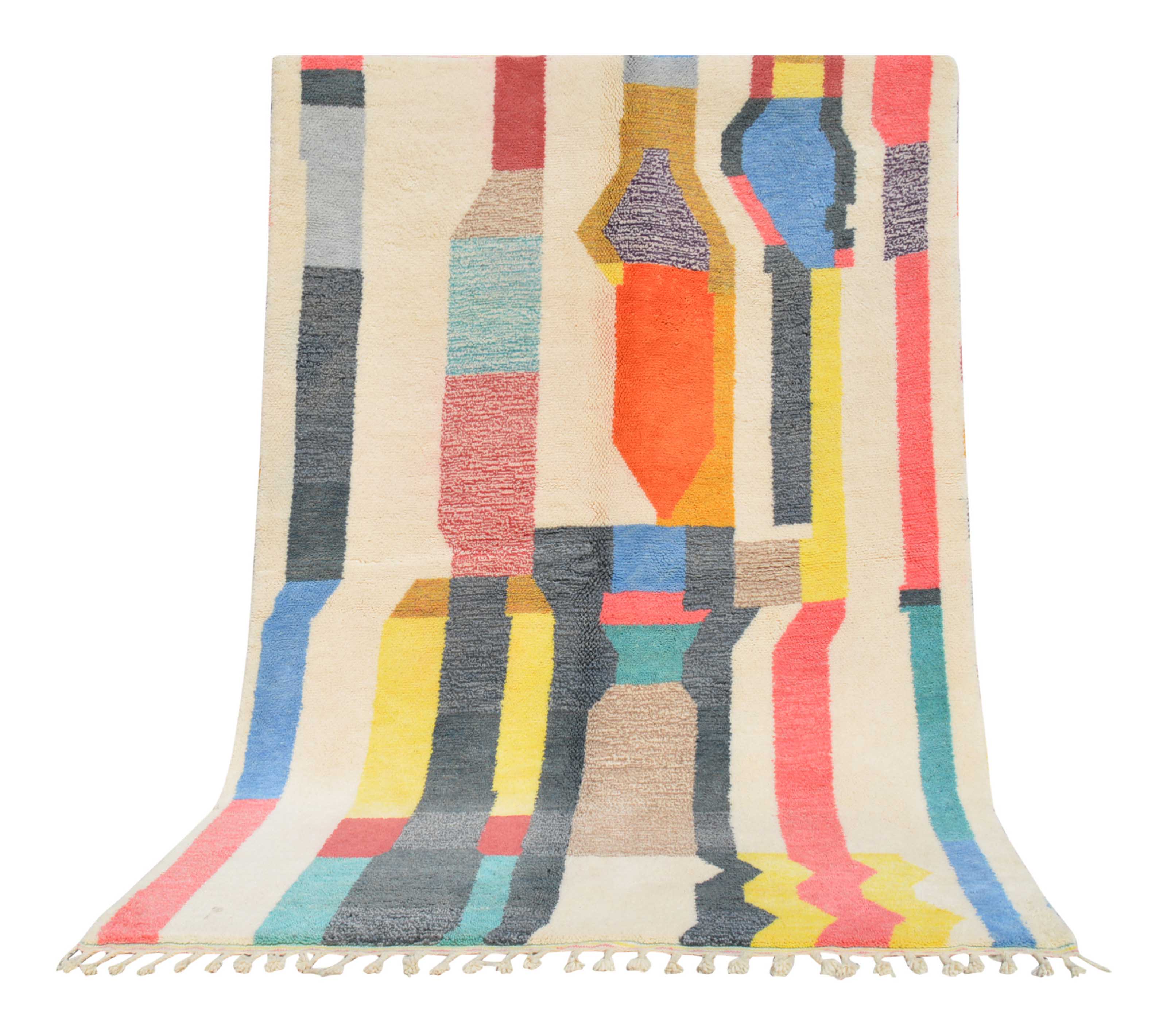 Moroccan Rug Perla Handmade Moroccan rug Illuminate Collective