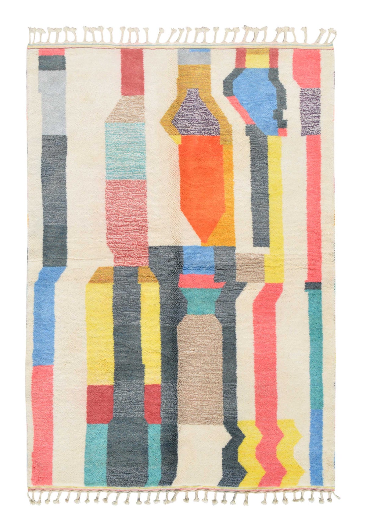 Moroccan Rug Perla Handmade Moroccan rug Illuminate Collective