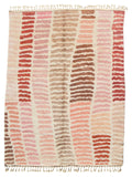 Moroccan Rug Pink And Gray Handmade Rug | Moroccan Carpets For Sale Illuminate Collective