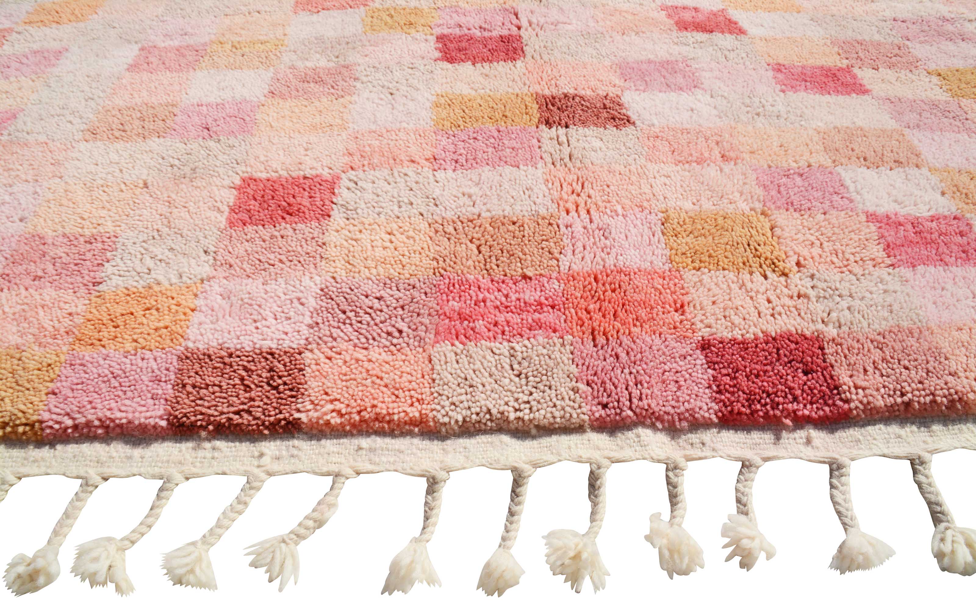Moroccan Rug Pink And Orange Rug | Pink And Red Rug Illuminate Collective