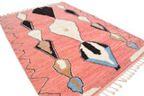 Moroccan Rug Pink Azilal Moroccan rug Illuminate Collective