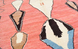 Moroccan Rug Pink Azilal Moroccan rug Illuminate Collective