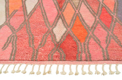 Moroccan Rug Pink Diamonds Moroccan rug Illuminate Collective