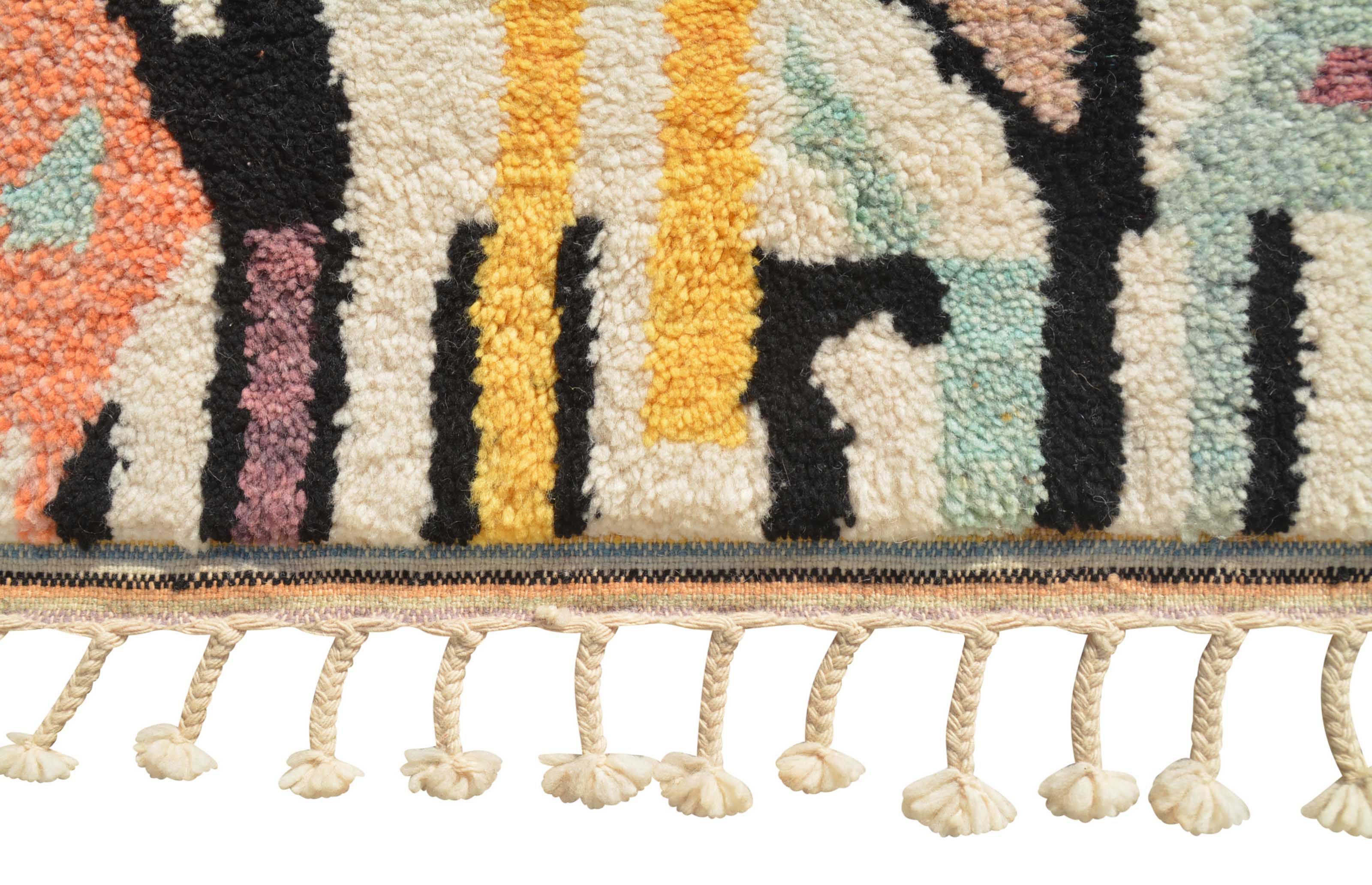 Moroccan Rug Pink Perfection - Handmade Moroccan Rug with a New Pink Design - Add a pop of color to your home Illuminate Collective