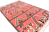 Moroccan Rug Pink Red Handmade Rug Illuminate Collective