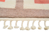 Moroccan Rug Pink tetris Rug Illuminate Collective