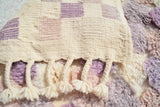 Moroccan Rug purple high-low Shaggy Moroccan Rug Illuminate Collective