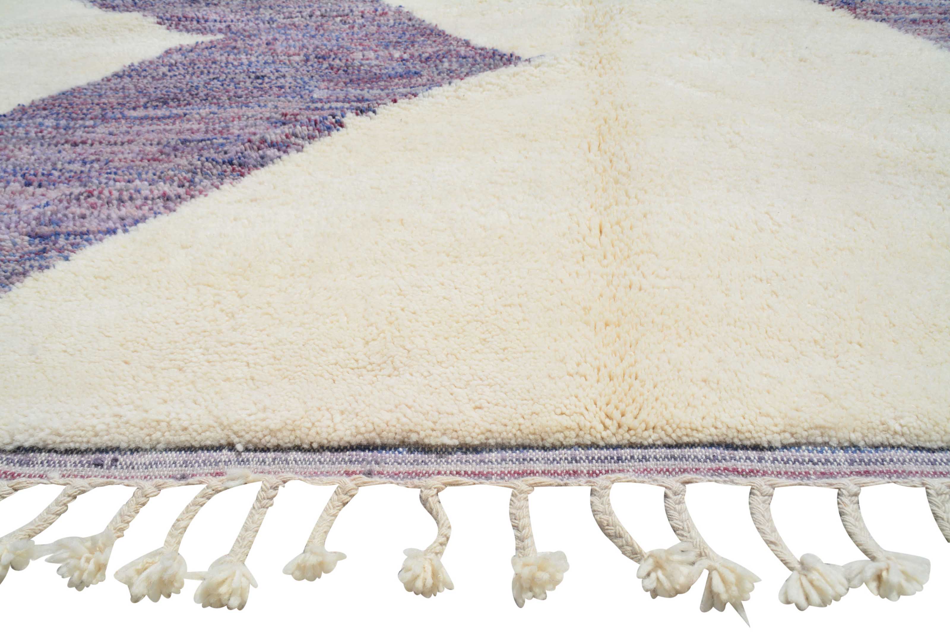 Moroccan Rug Purple Zag Rug Illuminate Collective