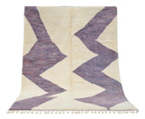 Moroccan Rug Purple Zag Rug Illuminate Collective