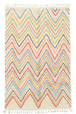 Moroccan Rug Rainbow Zigzag Rug I Moroccan rugs for sale Illuminate Collective