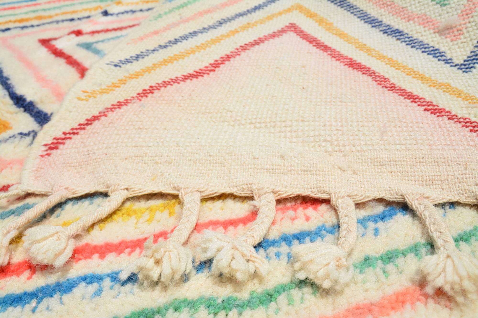 Moroccan Rug Rainbow Zigzag Rug I Moroccan rugs for sale Illuminate Collective