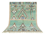 Moroccan Rug Rosewood Romance - Pink Red Handmade Rug - Add a touch of elegance to your home Illuminate Collective