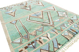 Moroccan Rug Rosewood Romance - Pink Red Handmade Rug - Add a touch of elegance to your home Illuminate Collective