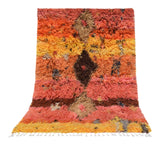 Moroccan Rug Shaggy diamond Rug Illuminate Collective