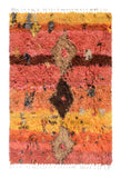 Moroccan Rug Shaggy diamond Rug Illuminate Collective