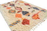 Moroccan Rug Shaggy diamonds Rug Illuminate Collective