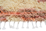 Moroccan Rug Shaggy pink dots Rug Illuminate Collective