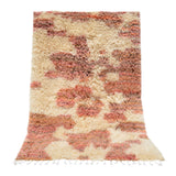 Moroccan Rug Shaggy pink dots Rug Illuminate Collective
