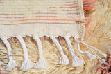 Moroccan Rug Shaggy pink dots Rug Illuminate Collective