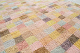 Moroccan Rug Soft Checkers Homemade Moroccan Rug | Moroccan Pattern Area Rugs Illuminate Collective
