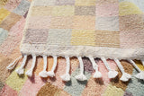 Moroccan Rug Soft Checkers Homemade Moroccan Rug | Moroccan Pattern Area Rugs Illuminate Collective